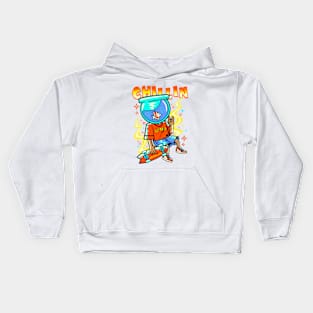 SKATE AND CHILL Kids Hoodie